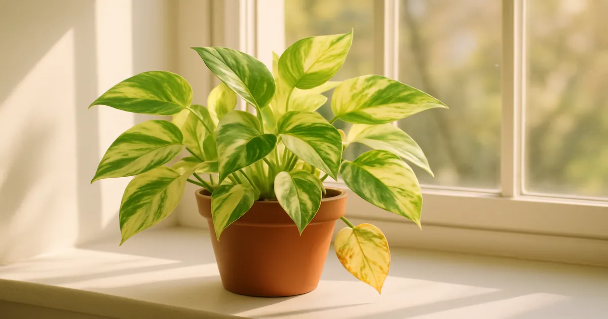 What Is Going On With My Lemon Meringue Pothos?